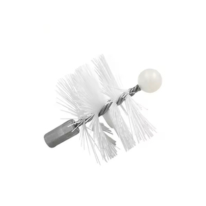 Hot Bán Dây Phẳng Vòng Nhiệm Vụ Trung Bình Poly Kim Loại Nhà Ống Khói Nồi Hơi Xoay Làm Sạch Bàn Chải Với Sợi Thủy Tinh Que - Product Image 1