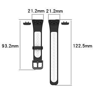 Trendybay para <span class=keywords><strong>Huawei</strong></span> <span class=keywords><strong>Band</strong></span> <span class=keywords><strong>6</strong></span> Correa transpirable deporte correa de repuesto correa de reloj inteligente pulsera para Honor <span class=keywords><strong>Band</strong></span> 7 <span class=keywords><strong>6</strong></span> correa de reloj - Product Image 4