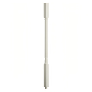 Thiết kế hiện đại bằng gỗ cầu thang <span class=keywords><strong>newel</strong></span> bài trụ cột lục bình ban công biệt thự lan can căn hộ cho khách sạn - Product Image 4