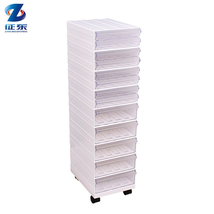 Combination Filing Cabinet Desk Workspace Organizer