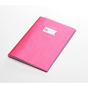 FAVORIT - CUADERNO MAXI A4 CON TAPA DE SEDA ESTAMPADA ROSA - Product Image 1