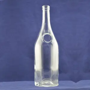 Bouteille en verre pour vin, vin, vodka, 750ml, flacon de boisson