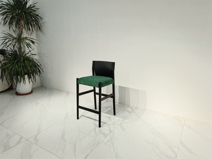 High Quality Luxury Nordic Style Ash Solid Legs <strong>Breakfast</strong> Hotel Cafe Counter <strong>Bar</strong> <strong>Height</strong> <strong>Bar</strong> Stools - Product Image 6