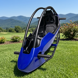 New Single Seat Manned Electric Vertical Takeoff Landing (VTOL) Aircraft Lightweight Carbon Fiber Construction 4K <b>Camera</b> - Product Image 6