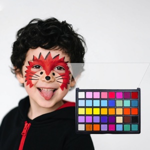Hot Bán Trẻ Em Chuyên Nghiệp Của Mặt Sơn Kit Mới Tan Trong Nước Màu Sơn Bảng Màu Cho Cross-Biên Giới Sử Dụng - Product Image 4