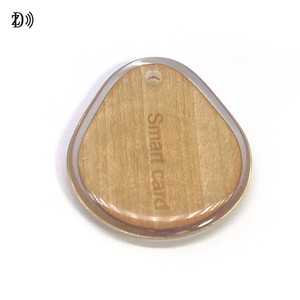Tùy chỉnh in bằng gỗ móc chìa khóa với không thấm nước đầy đủ Epoxy gỗ <span class=keywords><strong>keyfob</strong></span> 13.56MHz <span class=keywords><strong>RFID</strong></span> NFC thông tin liên lạc để kiểm soát truy cập - Product Image 3