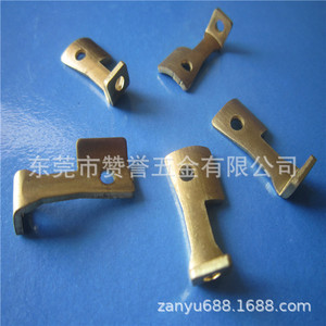 แผ่นทองแดงฟอสเฟอร์บรอนซ์แบบสปริงนำไฟฟ้า ZY-204 พร้อมขั้วต่อทองเหลือง H65 สำหรับเชื่อมต่อไฟฟ้าและขั้วต่ออัตโนมัติ - Product Image 4