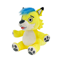Jouets en peluche loup réaliste et mignon, personnalisables avec votre propre image, super doux, 31cm-50cm, unisexe pour enfants - Vente chaude