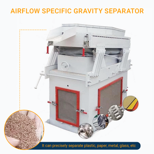 Broyeur de déchets de séparateur de gravité spécifique de débit d'air d'usine professionnel pour le tri des métaux de séparation de criblage non-métaux - Product Image 3