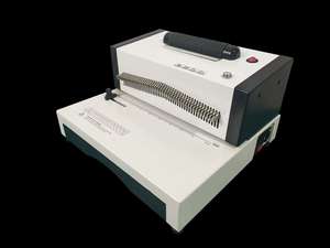 Se25a Máy tính để bàn điện thiết bị văn phòng <span class=keywords><strong>A4</strong></span> xoắn ốc cuộn dây nhựa đấm máy tính RÀNG BUỘC - Product Image 4