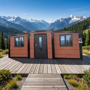Casa Container Portatile Personalizzata, Casa Prefabbricata Economica Modulare con 2-3 Camere da Letto, Casa Container Espandibile Mobile - Product Image 1