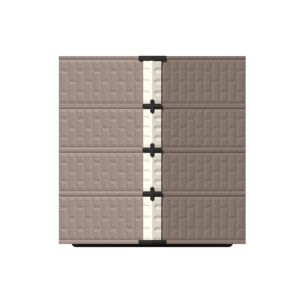 Organizador <span class=keywords><strong>de</strong></span> almacenamiento <span class=keywords><strong>de</strong></span> <span class=keywords><strong>jardín</strong></span> <span class=keywords><strong>de</strong></span> resina grande y popular <span class=keywords><strong>de</strong></span> 7x7 pies cobertizos y unidades <span class=keywords><strong>de</strong></span> almacenamiento <span class=keywords><strong>de</strong></span> plástico para exteriores - Product Image 3