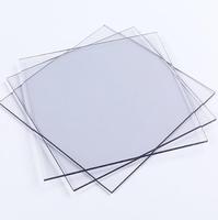 Panel de Techo Transparente de Policarbonato Sólido Resistente al Desgaste, Lámina de PC de Color Personalizado al por Mayor, Producto Plástico Duradero
