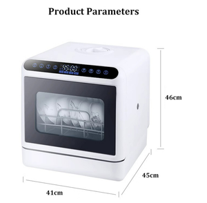Lavavajillas Eléctrico de Encimera, Lavavajillas Independiente de 6L <span class=keywords><strong>para</strong></span> el Hogar, con Rociadores Superior e Inferior, Lavavajillas de Cajón <span class=keywords><strong>para</strong></span> Cocina - Product Image 6