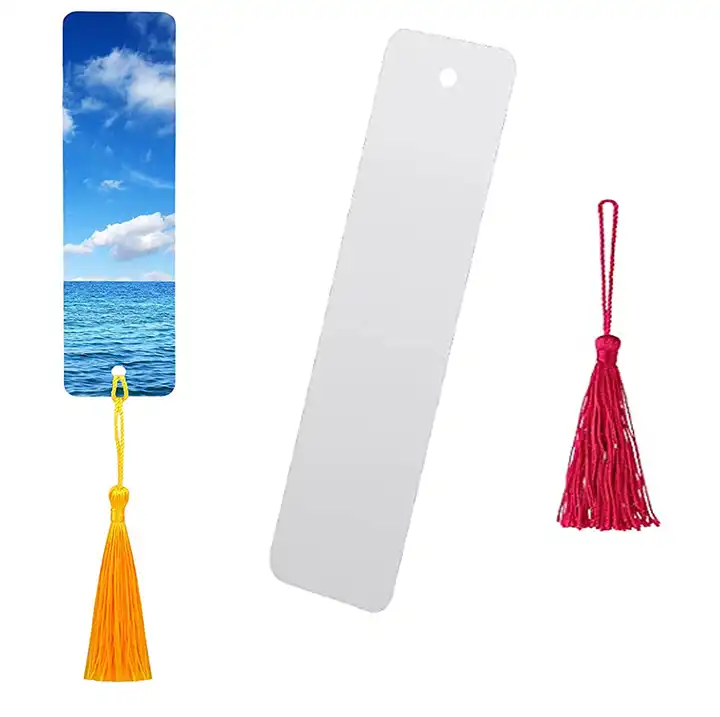 sublimation blank bookmark metal blank bookmarks