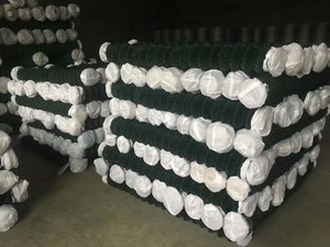 Valla de eslabones de cadena recubierta de PVC de calibre 12,5, enrejado de alta seguridad de 6 pies, agujero de diamante, 50x50mm/60x60mm para entrada temporal de Metal - Product Image 2