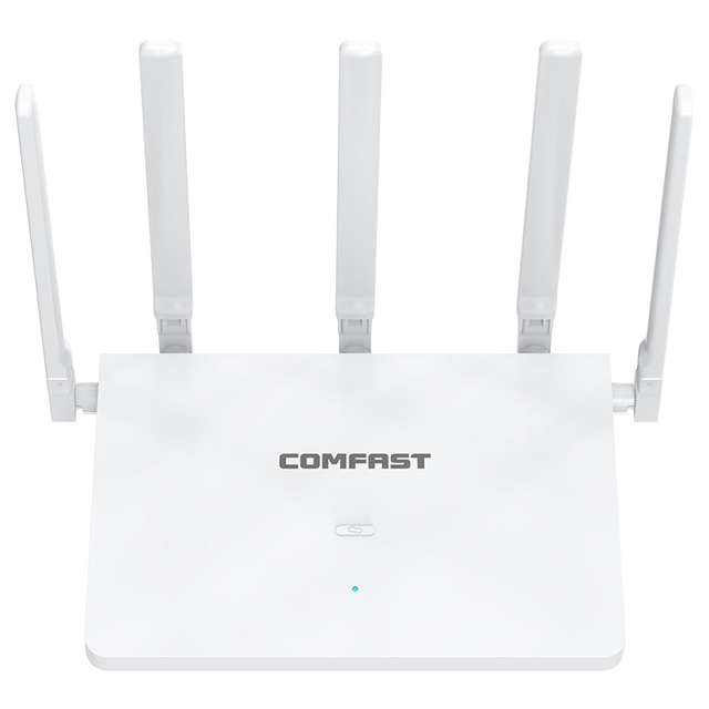 COMFAST WR631AX Mesh WiFi 6 Router WPA3 MU-MIMO Dual Band 3000Mbps Gigabit RJ45 Wireless Routers with 5 External Antennas