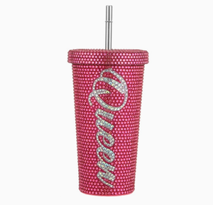 Tasses à café personnalisées avec lettres Hope et Faith, design en strass, 17 oz, en acier inoxydable, pour boissons chaudes et froides - Product Image 5