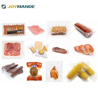 Machine industrielle de thermoformage d'emballage sous vide de salami bacon machine de scellage d'emballage de hot dog commercial