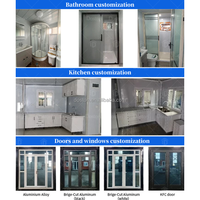 Maisons conteneurs de 3 chambres et 2 salles de bain, maison de luxe de 40 pieds, préfabriquée en Australie, maison extensible, petite maison avec cuisine, installation facile, déplacement