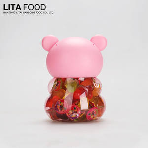 Minicrush 70 pz fabbrica assortiti Mini gelatina di frutta tazze budino dolce e caramelle in sacchetto di imballaggio in stile barattolo di maiale - Product Image 3