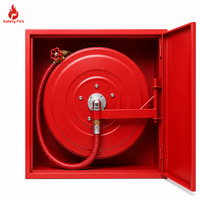 Déstockage usine : Dérouleur de tuyau d'incendie avec tuyau flexible pour systèmes de lutte contre l'incendie