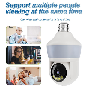 E27 ánh sáng bóng đèn máy ảnh 360 ° 2MP wifi thông minh không dây Home an ninh máy ảnh hai cách âm thanh đầy đủ corlour tầm nhìn ban đêm Bóng đèn máy ảnh - Product Image 5