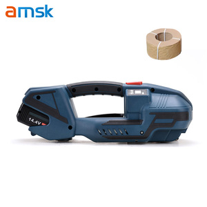 V2 của nhãn hiệu Dải Jumbo Túi Ràng Buộc Dây đeo máy Pallet PP/Pet tự động pin Powered máy đóng đai - Product Image 2