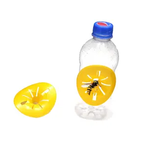 1PCS養蜂ホームガーデントラップビーホーネットキャッチャーワスプ昆虫収集キラーコントロールプラスチックボトルワスプトラップツールファーム