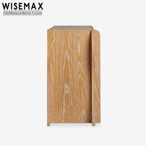 Meubles WISEMAX, meubles rétro américains pour la maison, commode en bois massif, console de <span class=keywords><strong>rangement</strong></span> murale vintage pour le salon - Product Image 4