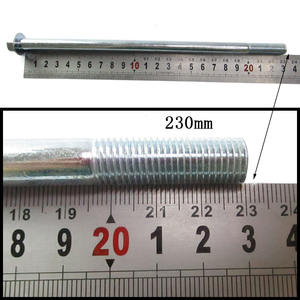 Boulons à bride M10*230 à filetage fin 1.25, boulons hexagonaux antidérapants pour support de générateur, pièces et accessoires de stator de générateur - Product Image 3