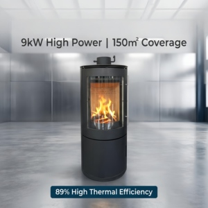 <span class=keywords><strong>Chimenea</strong></span> Clásica Redonda de Leña para Regreso a la Naturaleza, Alta Eficiencia Térmica, Patente de Distribución de Aire - Product Image 3