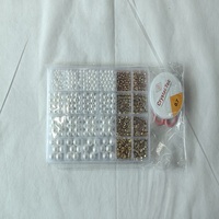 Kit de fabrication de bijoux DIY avec 24 compartiments, ensemble de perles mélangées pour bracelets, colliers, boucles d'oreilles, fournitures d'artisanat