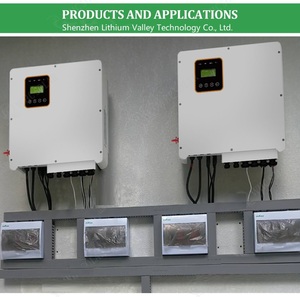 อินเวอร์เตอร์พลังงานแสงอาทิตย์แบบไฮบริด 12KW 10KW 8KW สำหรับระบบออนกริดและออฟกริด 3 เฟส AC รุ่น R8KH3, R10KH3, R12KH3 แปลงไฟ DC เป็นไฟ AC 3 เฟส - Product Image 4