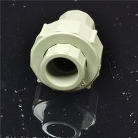 Zhejiang Chine usine professionnelle produire Offre Spéciale raccords de tuyauterie PPR vanne à sens unique vanne d'arrêt Union connecteur d'accouplement