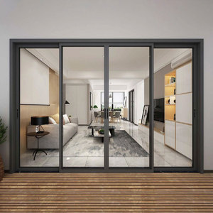 <span class=keywords><strong>Puertas</strong></span> <span class=keywords><strong>Corredizas</strong></span> Modernas Personalizadas <span class=keywords><strong>de</strong></span> Aleación <span class=keywords><strong>de</strong></span> Aluminio con Doble <span class=keywords><strong>Vidrio</strong></span> Bajo Emisivo Insonorizadas <span class=keywords><strong>para</strong></span> Patio Exterior <span class=keywords><strong>de</strong></span> Casa o Villa - Product Image 5