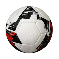 Ballon de football d'entraînement en caoutchouc texturé diamant, point de soudure machine 2,5 mm, PVC taille cinq, cadeau promotionnel