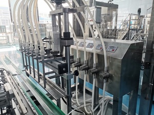 Tự động 6 đầu bơm từ chất lỏng nước trái cây sữa nước giải khát bia điền Máy đóng chai chai Filler Dispenser 220V PLC - Product Image 5