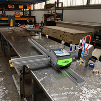 Portable TOPLOONG 1015 CNC Machine de découpe Plasma moteur pas à pas moteur acier haute productivité pompe à engrenages portant 380V/220V 120A