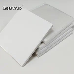 Sous-verres en céramique vierges blancs mats de 4 pouces, absorbants, en <span class=keywords><strong>grès</strong></span>, souvenirs personnalisables pour tasses à café, thé et vin - Product Image 5