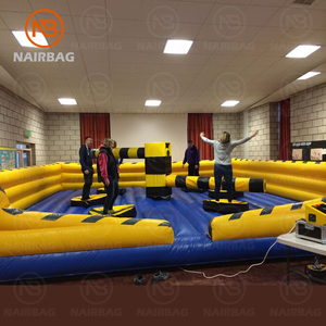 Máquina inflable Meltdown al aire libre <span class=keywords><strong>alquiler</strong></span> comercial giratorio Wipeout <span class=keywords><strong>barredora</strong></span> inflable juegos de carrera de obstáculos - Product Image 3