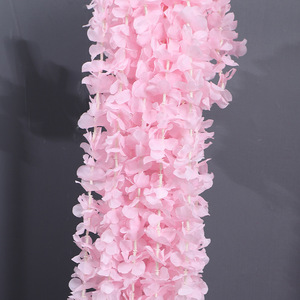 Xinchengzhi Artificial Silk Flower Garland Wedding Decoration Indoor Hanging Floral Arrangement for Home and Outdoor Events - Product Image 4