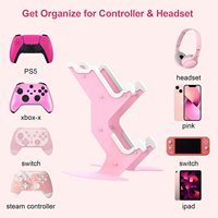 Harga Pabrik Grosir Aksesoris Game Pemegang Pengontrol Gamepad Penyimpanan dan Dudukan Display Headset