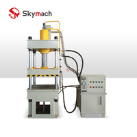 Presse hydraulique à quatre colonnes YQ32-100 pour le repoussage profond, le poinçonnage, le pliage et le bordage de tôles métalliques