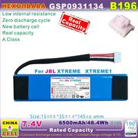 بطارية ليثيوم أيون بوليمر 2 * mAh 48.1Wh XHB2.54/5P للسماعة JBL x1 2 3 XTREME1 GSP0931134 أزرق B196