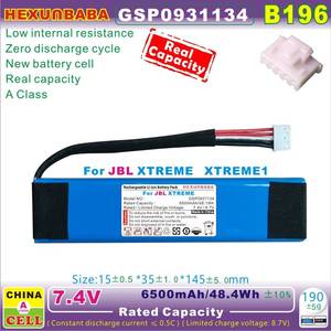 7.4V 6500mAh <span class=keywords><strong>2</strong></span>*6500mAh 48.1wh xhb2.54/5P <span class=keywords><strong>Polymer</strong></span> Pin <span class=keywords><strong>Lithium</strong></span> <span class=keywords><strong>ion</strong></span> cho loa jbl xtreme 1 <span class=keywords><strong>2</strong></span> 3 xtreme1 gsp0931134 màu xanh b196 - Product Image 3