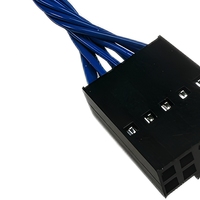 Conector de cableado de doble fila Molex serie 90142 de 2.54 mm, carcasa de terminal de crimpado de 6 a 50 circuitos