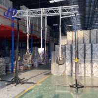 Soporte de Elevación Reforzado 1.8M-7M para Colgar Altavoces Line Array en Eventos al Aire Libre e Interiores, Iluminación de Espectáculos