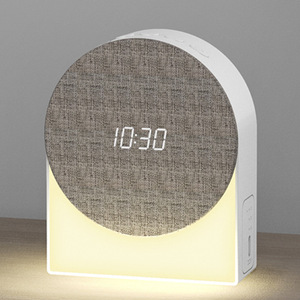 ลำโพงบลูทูธ 4 in 1 พร้อมเสียงไวท์นอยส์แบบพกพา ดีไซน์วินเทจ ใช้เป็นนาฬิกาปลุก กล่องเสียงซับวูฟเฟอร์ พร้อมแบตเตอรี่ในตัว ไฟ RGB รองรับการเล่นเพลงจากการ์ด TF - Product Image 1