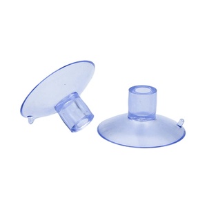 Mini ventosas transparentes de silicona con rosca, ventosa de vacío de goma personalizada con resorte para mesas de vidrio - Product Image 5
